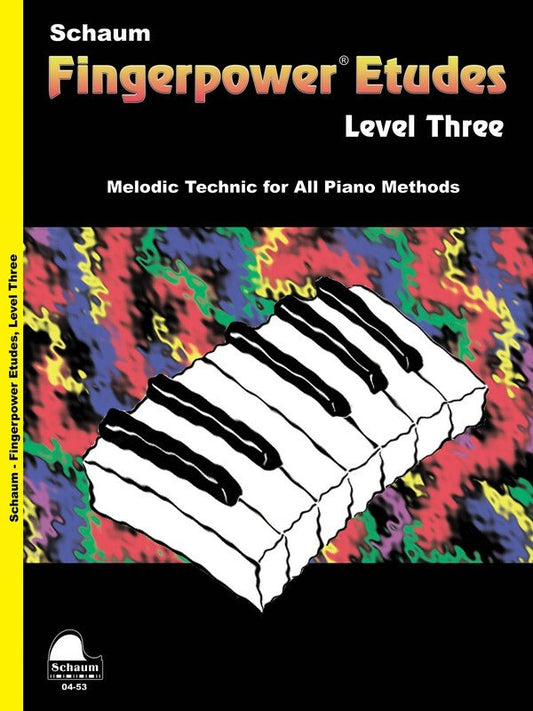 Schaum Fingerpower Etudes Level 3 — Piano (Schaum Publications)