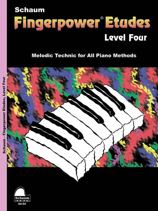 Schaum Fingerpower Etudes Level 4 — Piano (Schaum Publications)