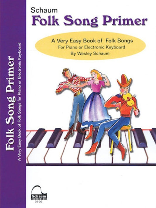 Schaum Folk Song Primer For Piano Softcover Book (Piano)