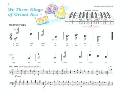 ABPL Prep Course Christmas Joy Piano Sheet Music for Beginners — view 3