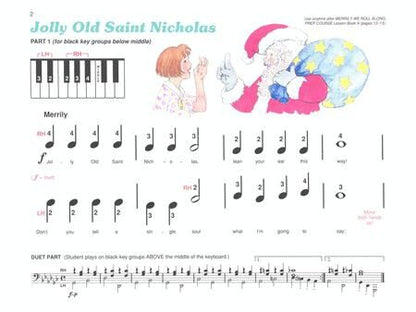 ABPL Prep Course Christmas Joy Piano Sheet Music for Beginners — view 2