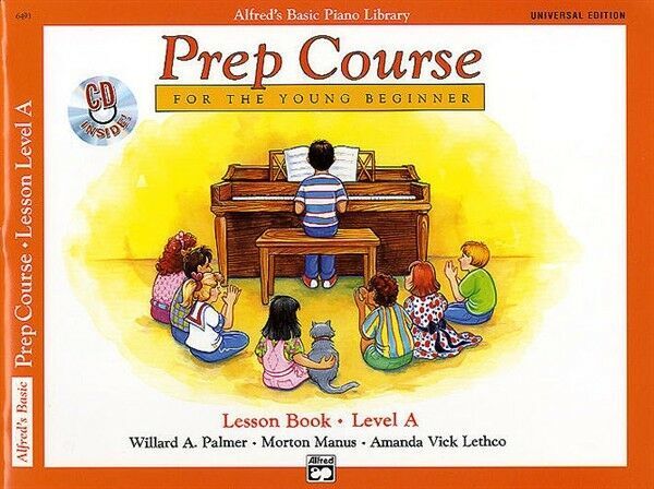 ABPL Prep Course Piano Lesson Book and CD Level A Tuition Alfred's
