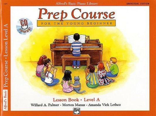 ABPL Prep Course Piano Lesson Book and CD Level A Tuition Alfred's