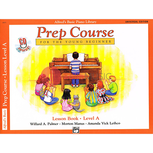 Alfred's Basic Piano Prep Course Lesson Book A Universal Edition with CD