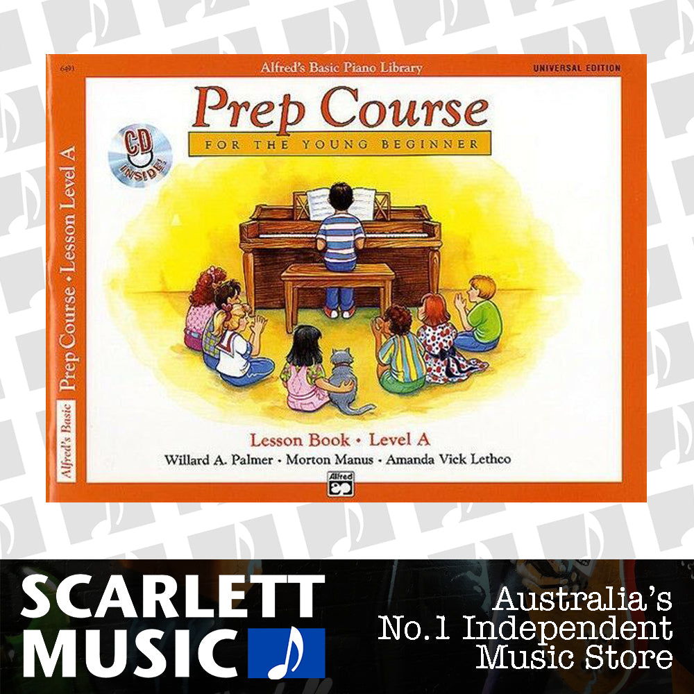 ABPL Prep Course Piano Lesson Book and CD Level A Tuition Alfred's — view 2
