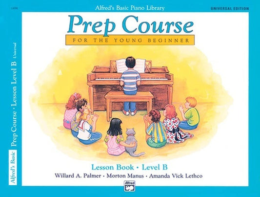 Alfred's Basic Piano Prep Course Lesson Book B Universal Edition with CD