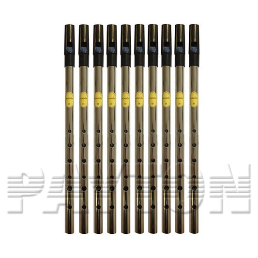 Feadog Nickel D Irish Whistle Box of 10