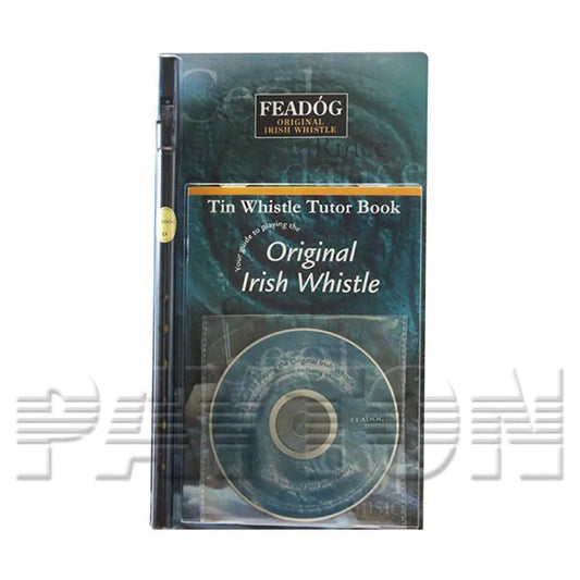 Feadog Black D Whistle Starter Pack with Tutor Book and CD