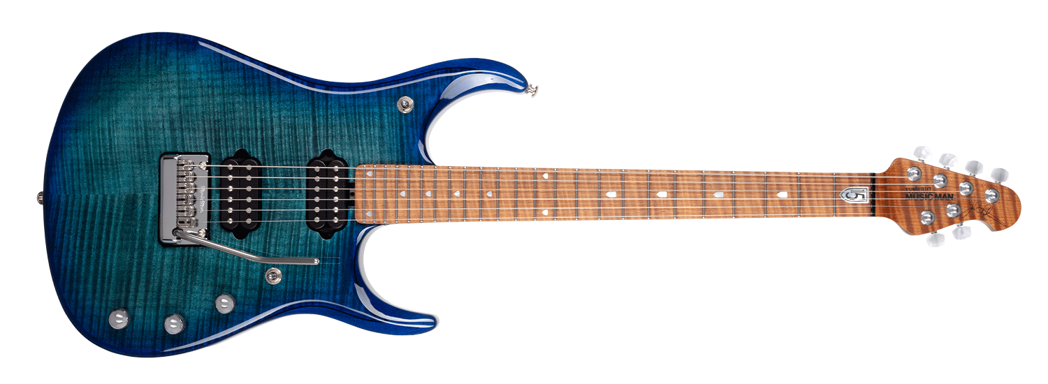 Ernie Ball Music Man JP15 Cerulean Paradise Electric Guitar