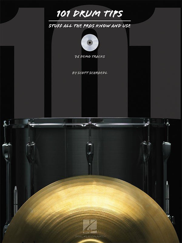 101 Drum Tips — Book & CD (Hal Leonard)