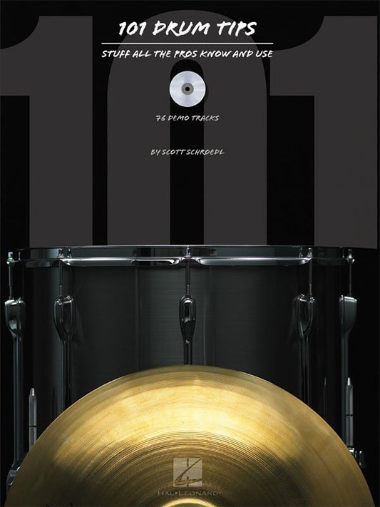 101 Drum Tips — Book & CD (Hal Leonard)