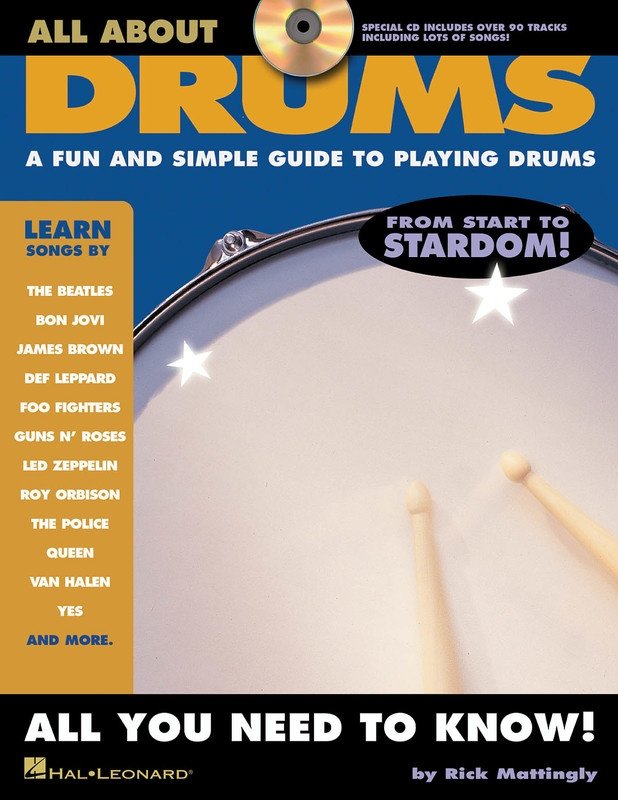 All About Drums — Book & CD (Hal Leonard)
