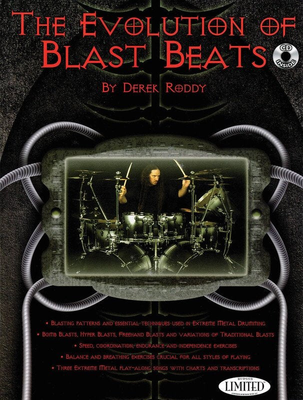 Evolution of Blast Beats — Drums, Book/CD (Hudson Music)
