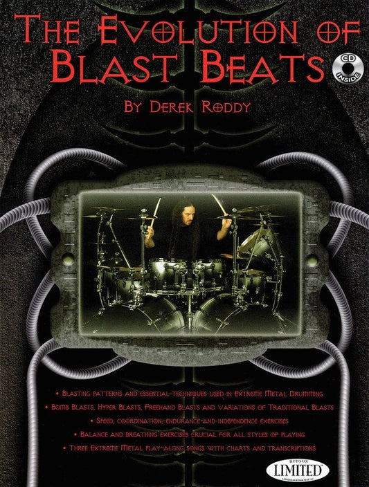 Evolution of Blast Beats — Drums, Book/CD (Hudson Music)