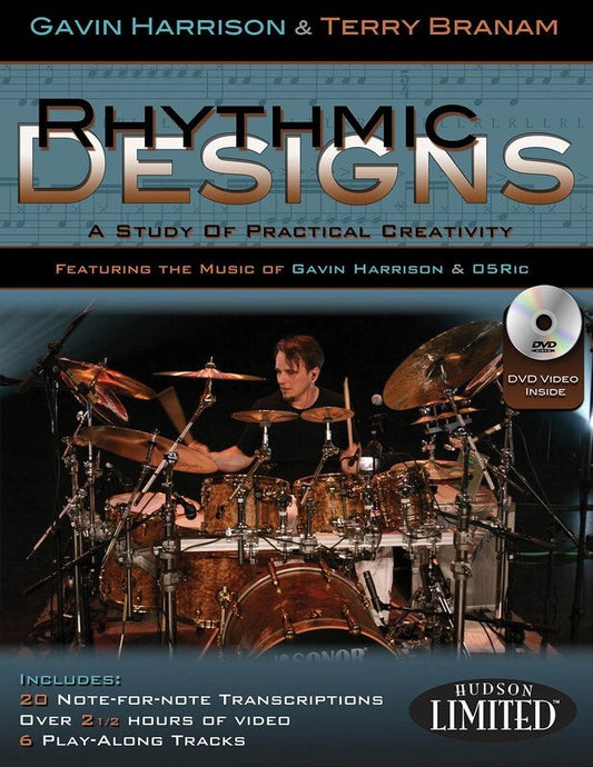 Rhythmic Designs — Drums, Book/DVD (Hudson Music)