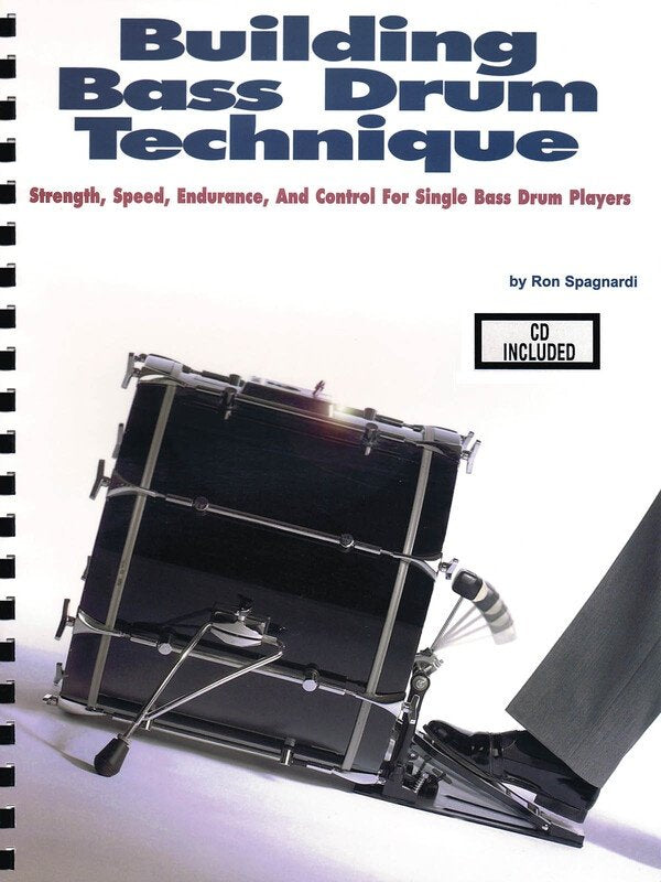 Building Bass Drum Technique — Drums, Book/CD (Modern Drummer Publications)