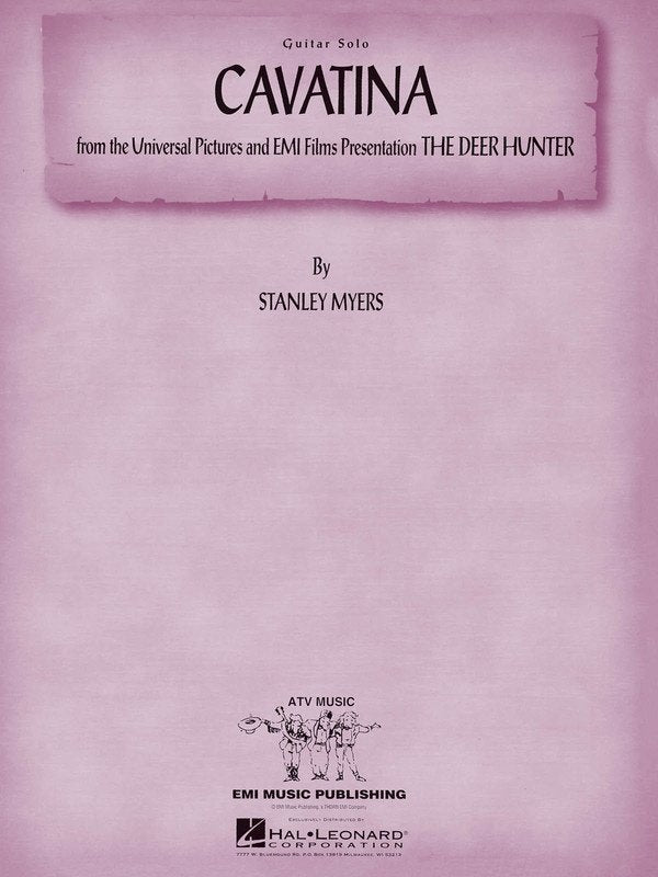 Cavatina Theme From The Deer Hunter Guitar Solo (Hal Leonard)