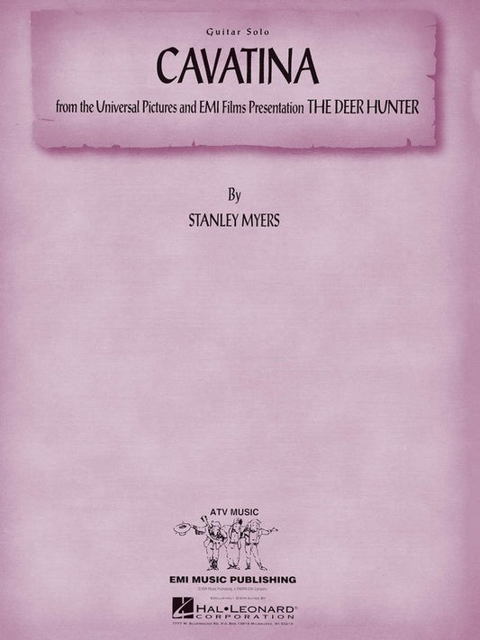 Cavatina Theme From The Deer Hunter Guitar Solo (Hal Leonard)