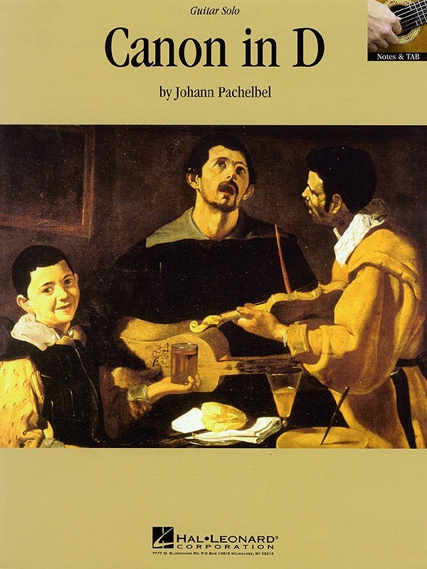 Canon in D — Guitar Solo, Notation & TAB (Hal Leonard)