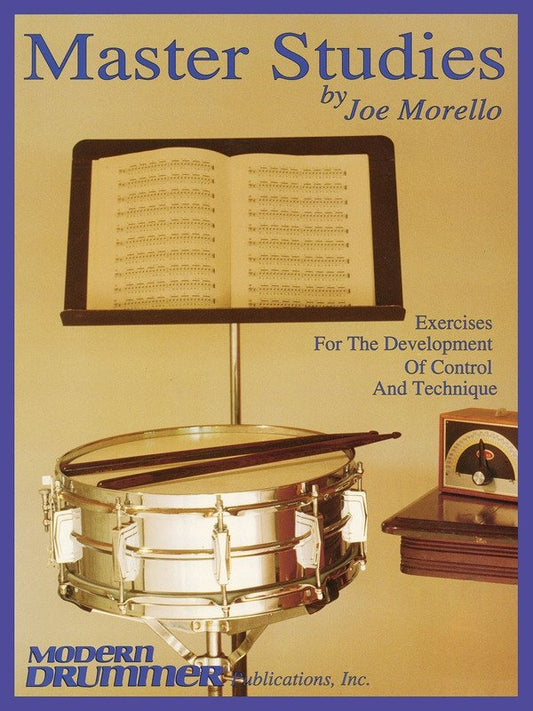 Morello: Master Studies for Drums (Modern Drummer Publications)