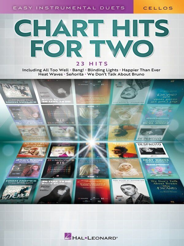 Chart Hits for Two Cellos - Cello Duet Edition