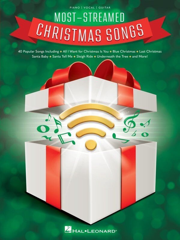 Most Streamed Christmas Songs Piano Vocal Guitar Songbook