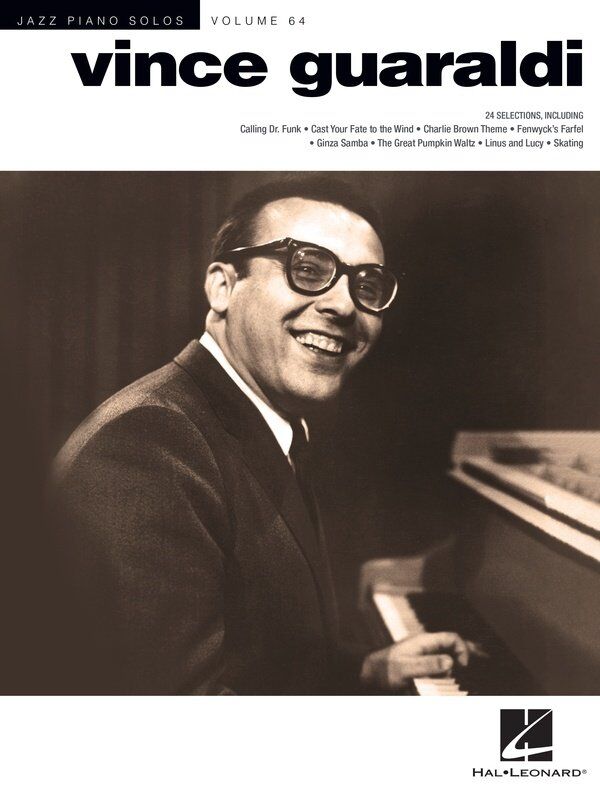 Vince Guaraldi Jazz Piano Solos V64 JPS - 24 Classic Songs for Piano