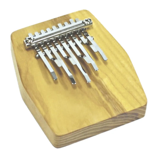 Kalimba Thumb Piano Solid Ash 9 Keys 12cm Length 2.3cm Height 10cm Width
