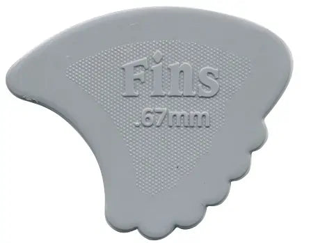 Jim Dunlop 0.67MM Nylon Shark Fins Pick (Single)