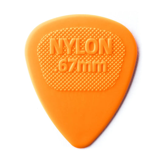 Jim Dunlop 0.67MM Nylon MIDI Pick  (Single)