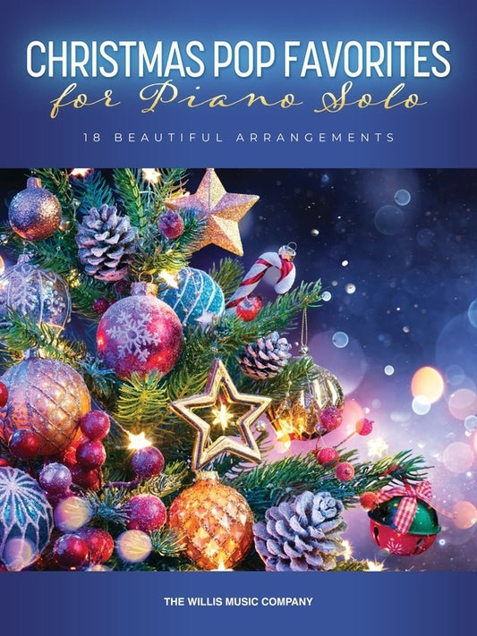 Christmas Pop Favorites For Piano Solo Softcover Book (Piano)