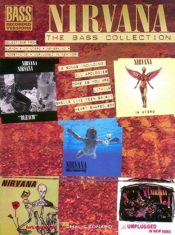 Nirvana Bass Collection — Bass TAB (Hal Leonard)