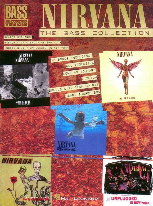 Nirvana Bass Collection — Bass TAB (Hal Leonard)