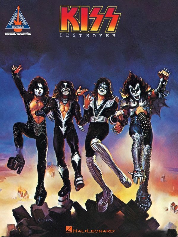 Kiss: Destroyer — Guitar TAB (Hal Leonard)