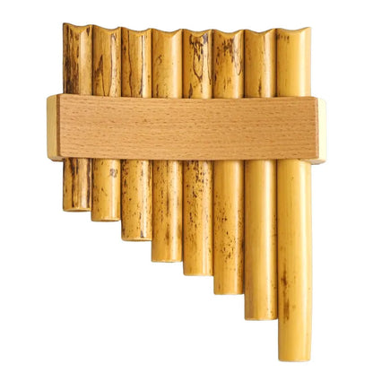 Bamboo Panpipes Curved 8 Note C (C-C) - Made in Austria by Schwarz — view 2