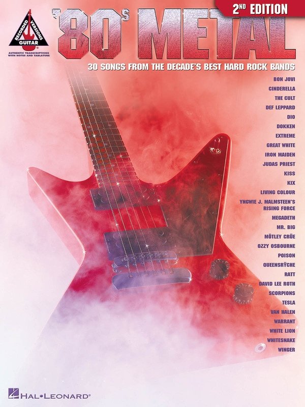 80s Metal 2nd Edition Guitar Tab - Hal Leonard