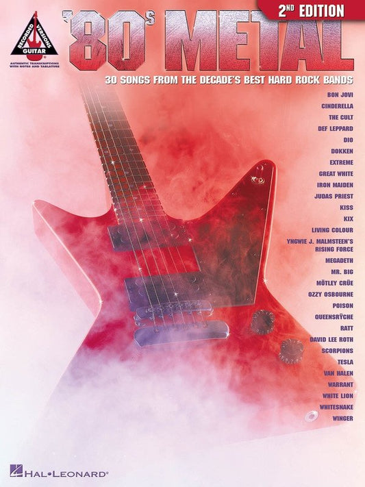 80s Metal 2nd Edition Guitar Tab - Hal Leonard