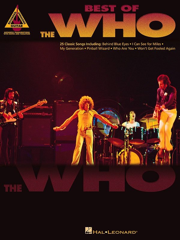 Best of The Who — Guitar TAB (Hal Leonard)