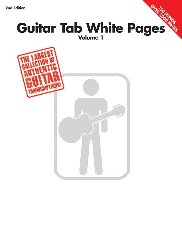 Guitar TAB White Pages, Vol. 1, 2nd Edition (Hal Leonard)