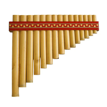 15 Note Bamboo Panpipes Syrinx C (G-G) - Made in Austria by Schwarz