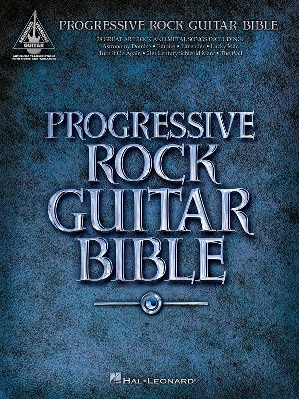 Progressive Rock Guitar Bible — Guitar TAB (Hal Leonard)