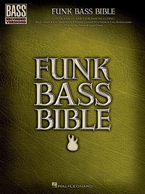 Funk Bass Bible — Bass TAB (Hal Leonard)