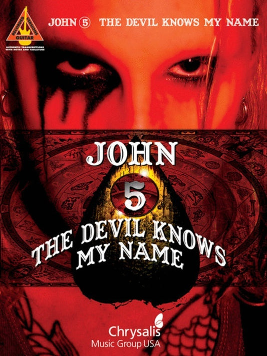 John 5 - The Devil Knows My Name Guitar TAB Rv (Softcover Book)