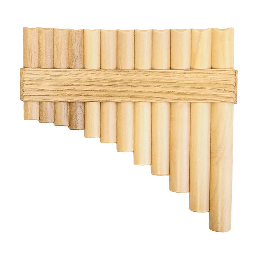 Gibonus Curved Panflute - 12-Note Maple C-Major (C2-G3) — view 2