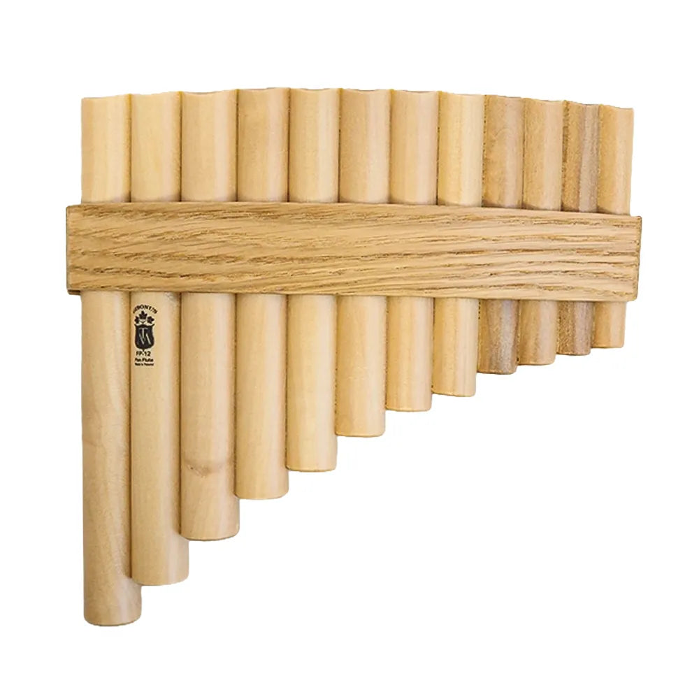 Gibonus Curved Panflute - 12-Note Maple C-Major (C2-G3)