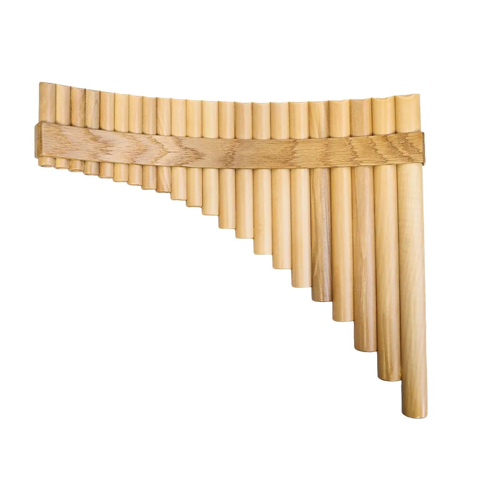 Gibonus Curved Panflute - 22-Note Maple Key G-Major (E1-E4) — view 2