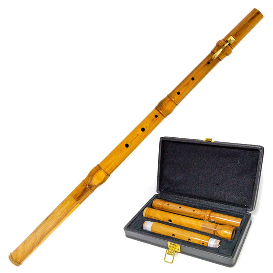 Irish Cocuswood 5-Part Flute with Case and Brass Tuning Slide