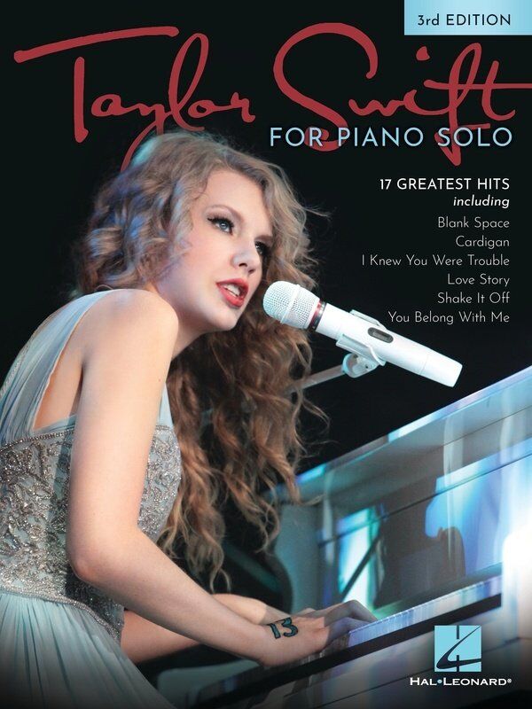 Taylor Swift for Piano Solo 3rd Edition - 64 Pages