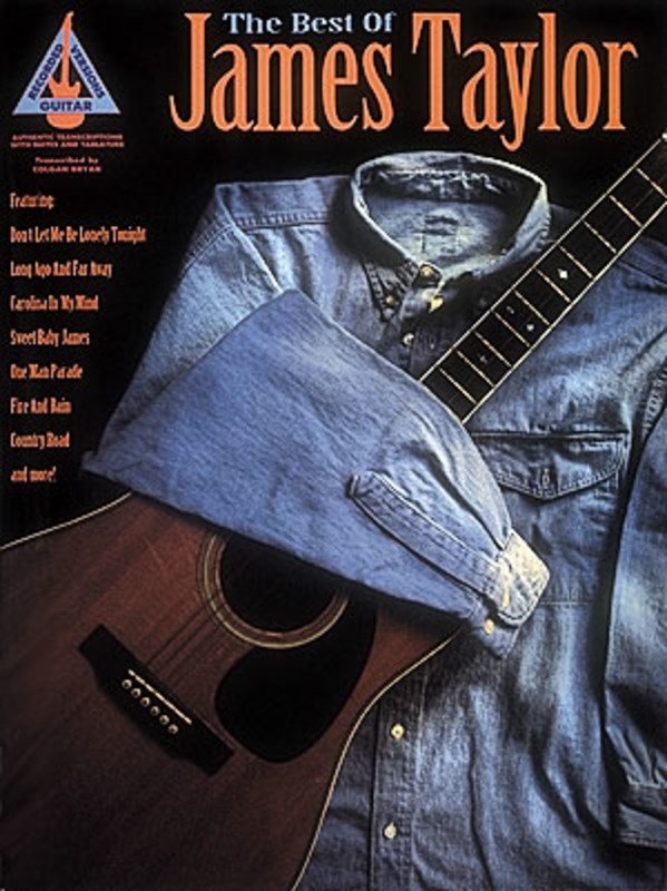 Best of James Taylor Guitar Tab RV - 64 Pages, Hal Leonard, Guitar TAB with Lyrics & Chords