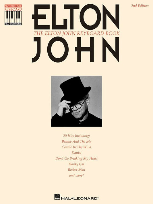 Elton John Keyboard Book — Note-for-Note Keyboard Transcriptions (Hal Leonard)